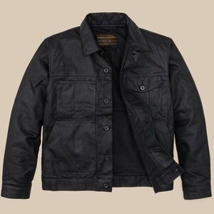 Filson tin cloth short lined cruiser size Small